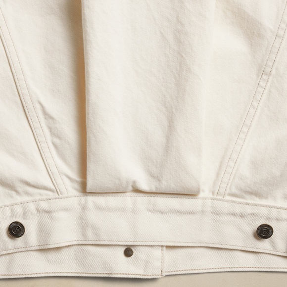 Banana Republic Cream Jean Jacket - Picture 7 of 8